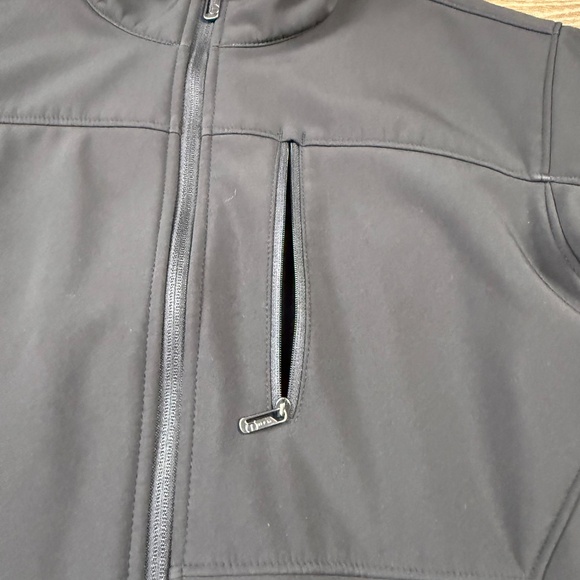 Men's T-Tech by Tumi Soft-Shell Outdoor Jacket, Black, Size Large, Full-Zip - Picture 7 of 16